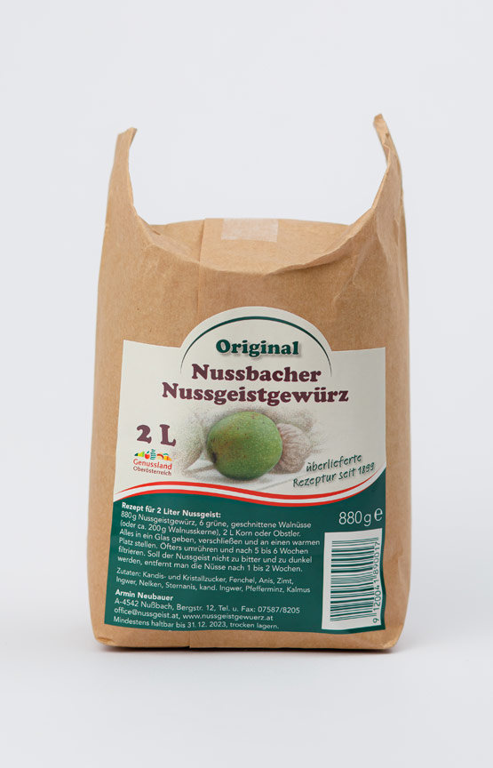 Nussgeistgewürz 2l (880g)